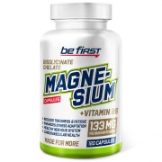 Заказать Be First Magnesium bisglycinate chelate + B6 120 капс