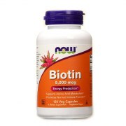 Заказать NOW Biotin 5000 мкг 60 вег капс N