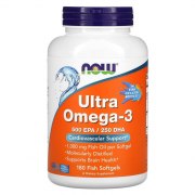 NOW Ultra Omega 3 180 жел капс N