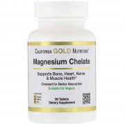 Заказать California Gold Nutrition Magnesium Chelate 210 мг 90 табл