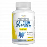 Заказать Proper Vit Calcium 650 mg with D3 120 таб