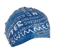 Заказать Larsen LS70 Шапочка Для Плавания (Синий С Принтом)