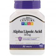 Заказать 21st Century Alpha Lipoic Acid 50 мг 90 таб
