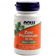 NOW Zinc Picolinate 50 мг 60 капс