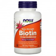 Заказать NOW Biotin 10000 мкг 120 вег капс
